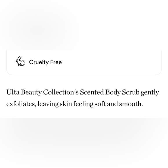 $8❤️‍🔥 LAST 1! Ulta Beauty COCONUT CREAM Scented Body Scrub 🥥 🧼 NEW & SEALED - Picture 3 of 4